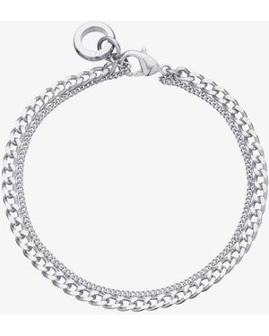 A.P.C. A. P.c. Minimalist Bracelet Xs Silver - Metallic