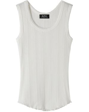 A.P.C. Lolita Tank Top - White