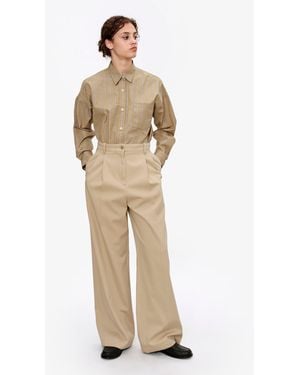 A.P.C. A. P.c. Women's Ginny Pants Size: 34 In Beige - Natural
