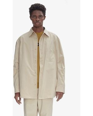 A.P.C. A. P.c. Taku Overshirt S Beige - Natural