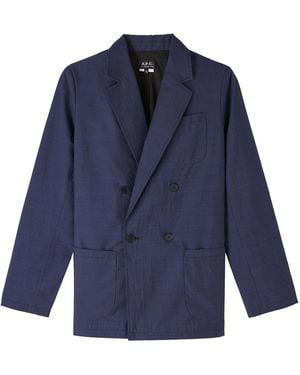 A.P.C. A. P.c. Hazel Jacket 34 Navy Blue