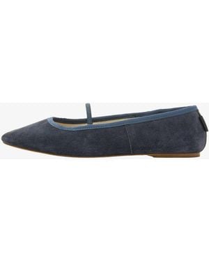 A.P.C. A. P.c. Swan Ballet Flats Us 5 Navy Blue