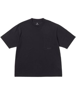 Snow Peak Og Mercerised T-Shirt - Black