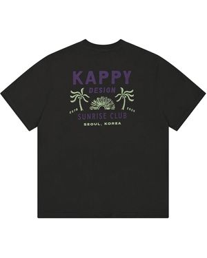 KAPPY DESIGN Palm Coast T-Shirt - Black