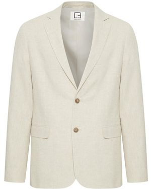 Casual Friday Bille Linen Mix Blazer - White