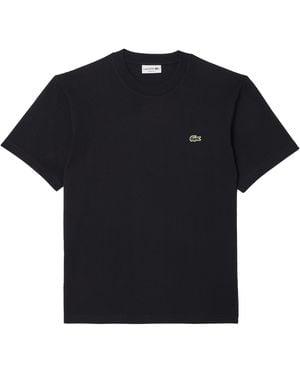 Lacoste Th7318 Classic Fit Cotton T-Shirt - Black