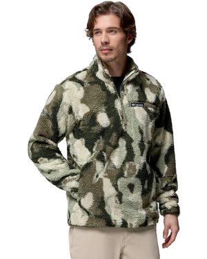 Columbia Rugged Ridge Sherpa Half Zip Fleece - Green