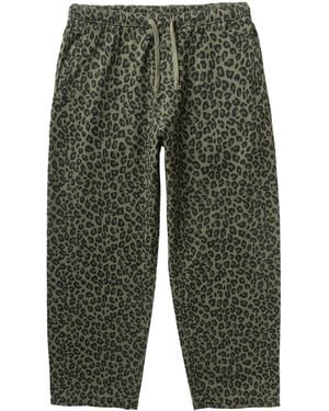 Service Works Patterned Easy Chef Trousers - Green