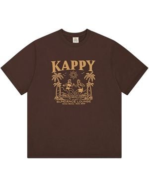 KAPPY DESIGN Sundance Lounge T-Shirt - Brown
