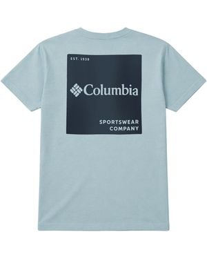 Columbia Csc Back Logo T-Shirt - Blue