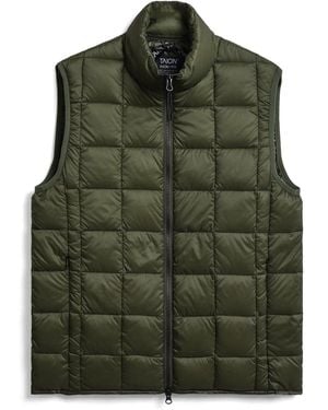 Taion Original High Neck Down Vest - Green