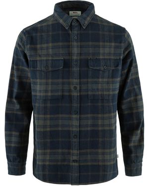 Fjallraven Fjällräven Övik Twill Shirt - Blue