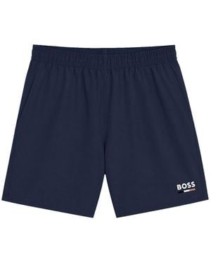 BOSS Swordfish Swim Shorts - Blue
