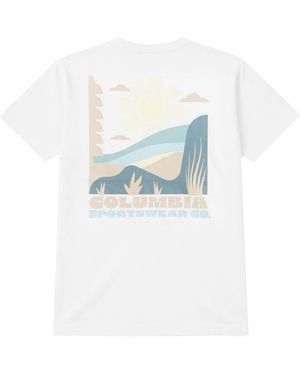 Columbia Csc Back Logo T-Shirt - Blue