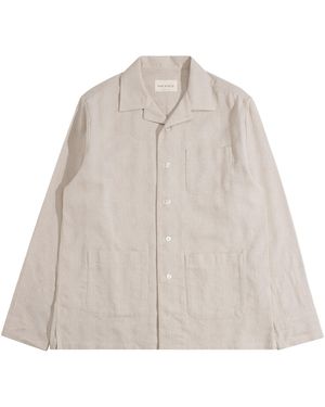 Far Afield Dewey Slub Shirt - Natural