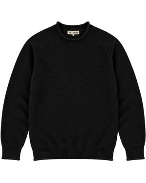 Pittari Usk Lambswool Jumper - Black