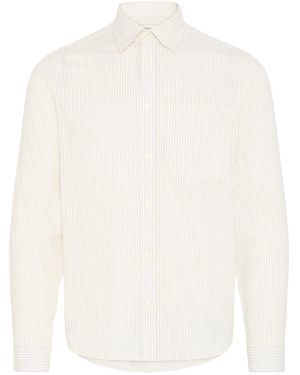 Casual Friday Hagberg Pinstripe Shirt - White