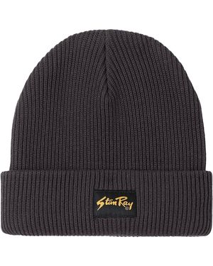 Stan Ray Fold Cuff Beanie - Black