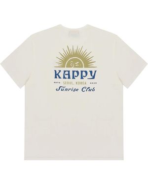 KAPPY DESIGN Sunny Wink T-Shirt - White