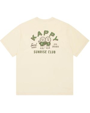 KAPPY DESIGN Sunny Mates T-Shirt - Natural