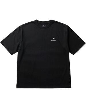 Snow Peak Nsd Logo T-Shirt - Black