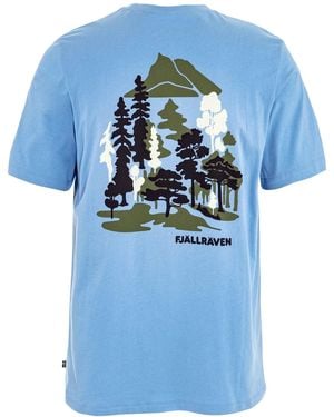 Fjallraven Swedish Forest T-Shirt - Blue
