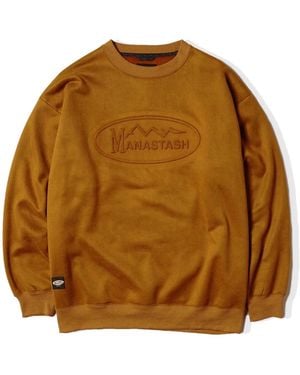 Manastash Lodge Crew Sweat - Brown