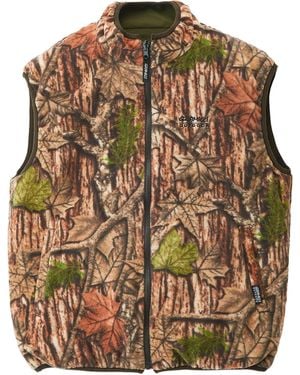 Gramicci Reversible Fleece Vest - Multicolour