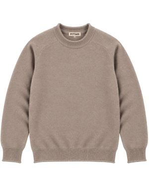 Pittari Usk Lambswool Jumper - Grey