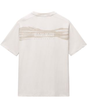 Napapijri S-Back Graphic T-Shirt - White