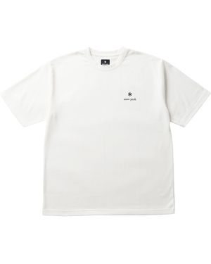 Snow Peak Nsd Logo T-Shirt - White