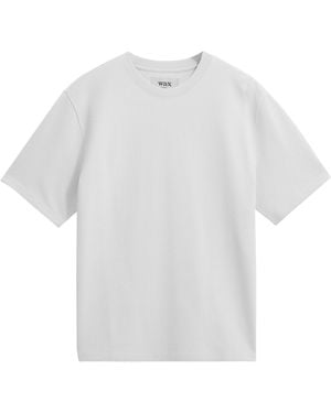 Wax London Dean Jolt Slub T-Shirt - White