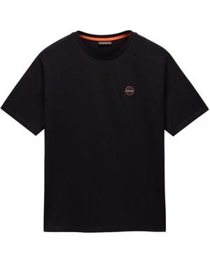 Napapijri S-Badge T-Shirt - Black