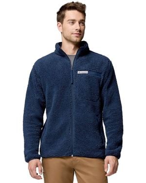 Columbia Rugged Ridge Sherpa Fleece Jacket - Blue