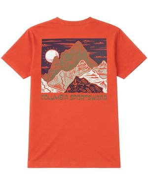 Columbia Csc Back Logo T-Shirt - Orange