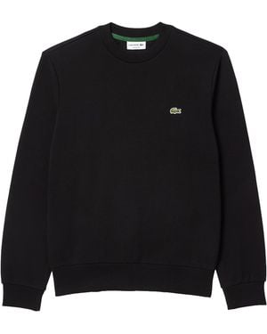 Lacoste Sh9608 Crew Sweat - Black
