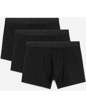ARKET Long Jersey Trunks Set Of 3 - Black