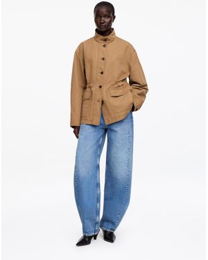 ARKET Relaxed Overshirt - Blue
