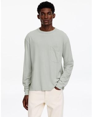 ARKET Relaxed Long-Sleeve T-Shirt - Grey