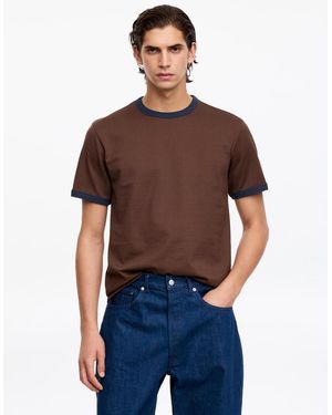 ARKET Fitted T-Shirt - Blue