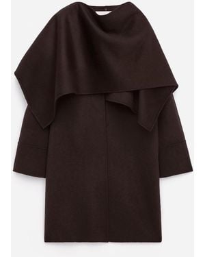 ARKET Cape Doublé Coat - Black