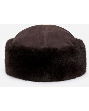 ARKET Suede Hat - Black