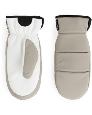 ARKET Hestra Arc Mitt - White