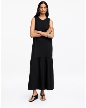 ARKET Sleeveless Midi Dress - White