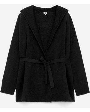 ARKET Alpaca-Wool Blend Cardigan - Black