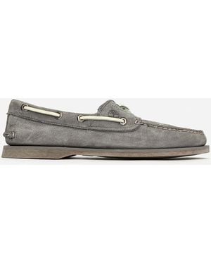 ARKET Timberland 2-Eye Boat Shoes - White