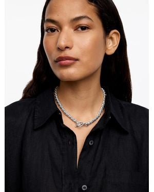 ARKET Plated Rope Chain - Black