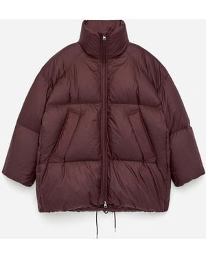 ARKET Upcycled Down Puffer Jacket - Red