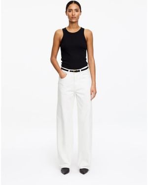 ARKET Coral Wide Jeans - White