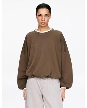 ARKET Balloon Sweatshirt - Brown